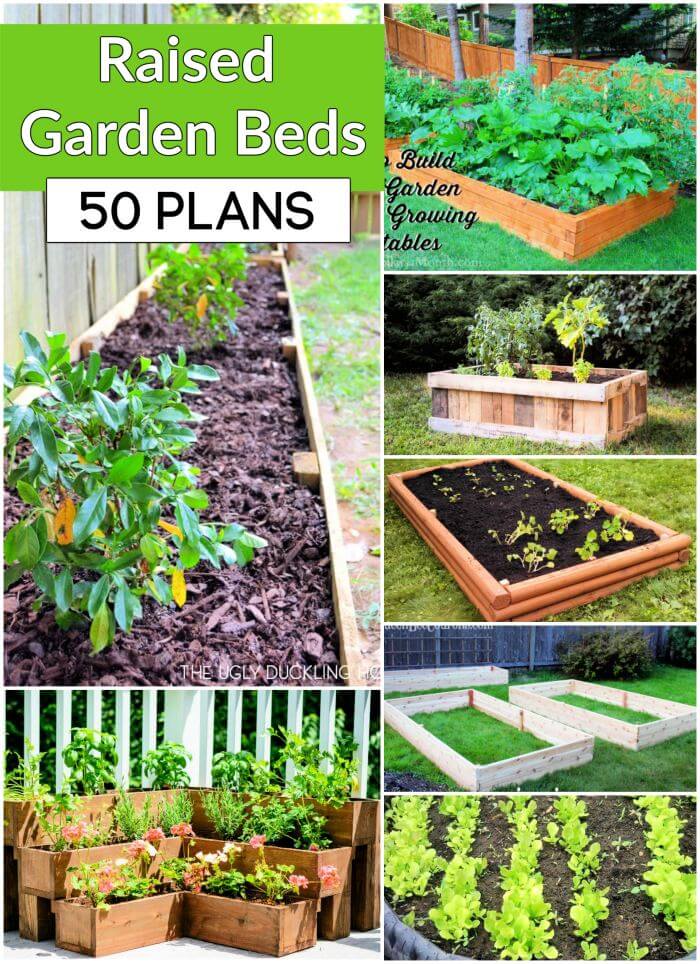 50 Free Plans To DIY Your Own Raised Garden Bed - Its Overflowing