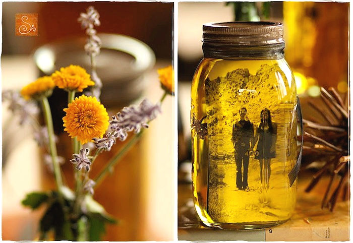 Diy Vintage Pictures And Mason Jars Decor Its Overflowing