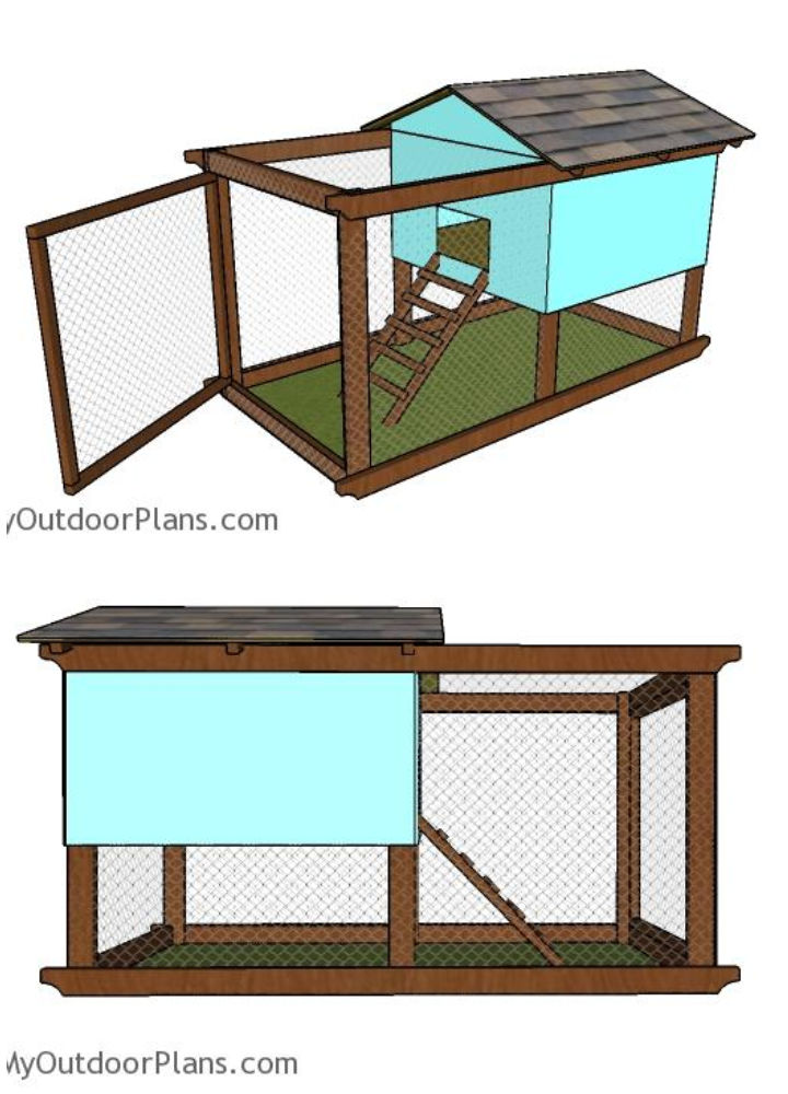 30 Free DIY Chicken Tractor Plans (Easy Building Steps)