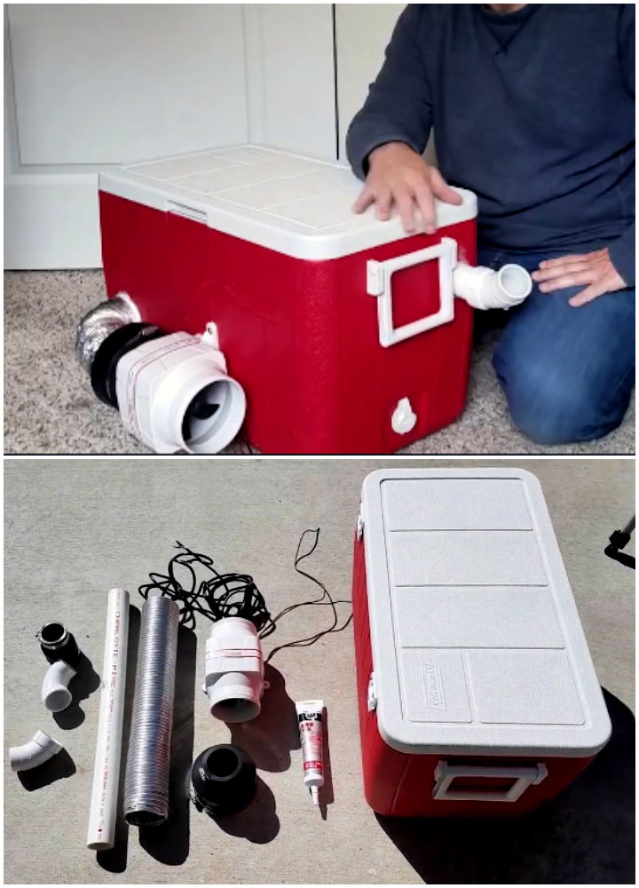 25 Homemade DIY Air Conditioner Ideas To Make This Summer   Best DIY Portable Air Conditioner 