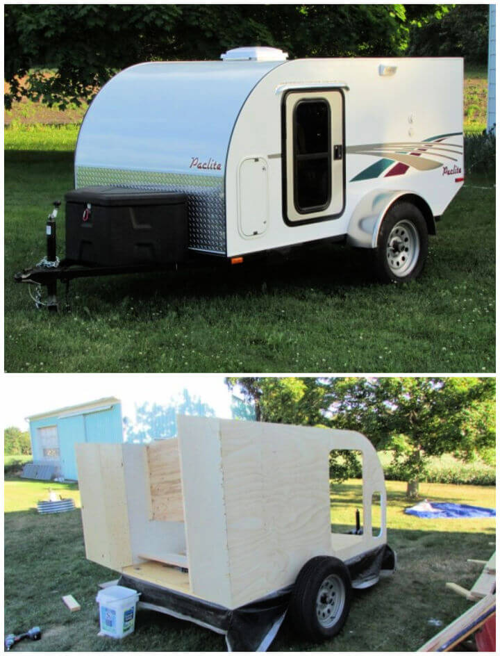 20 Diy Camper Trailer Designs To Build Your Own Camper Micro Camper ...