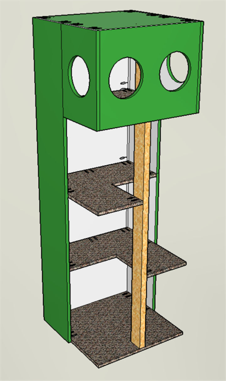 Cat Tree House Plans