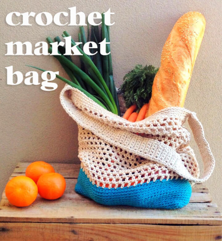 20 Free Crochet Market Bag Patterns • Its Overflowing