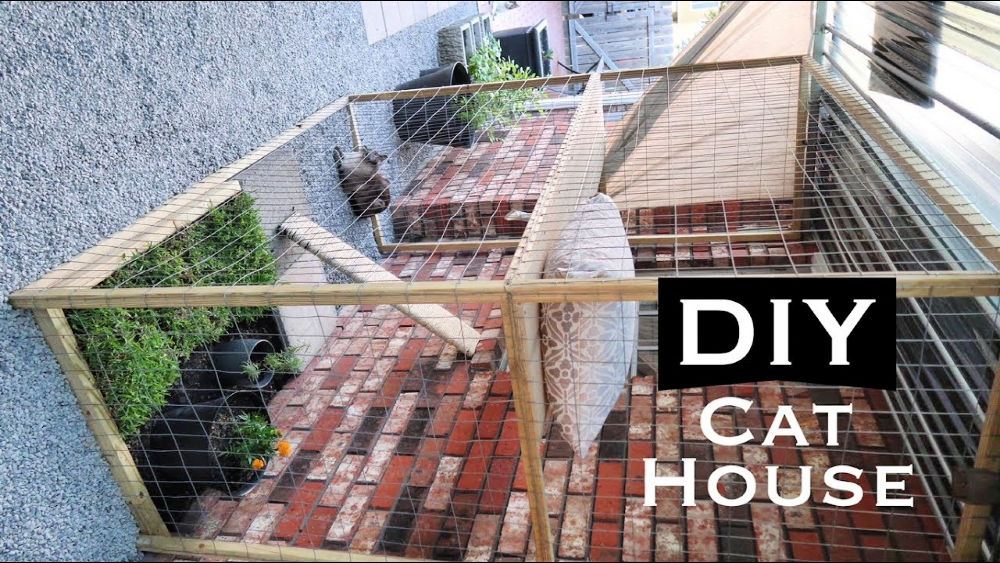 30 Free Diy Catio Plans Diy Outdoor Cat Enclosure