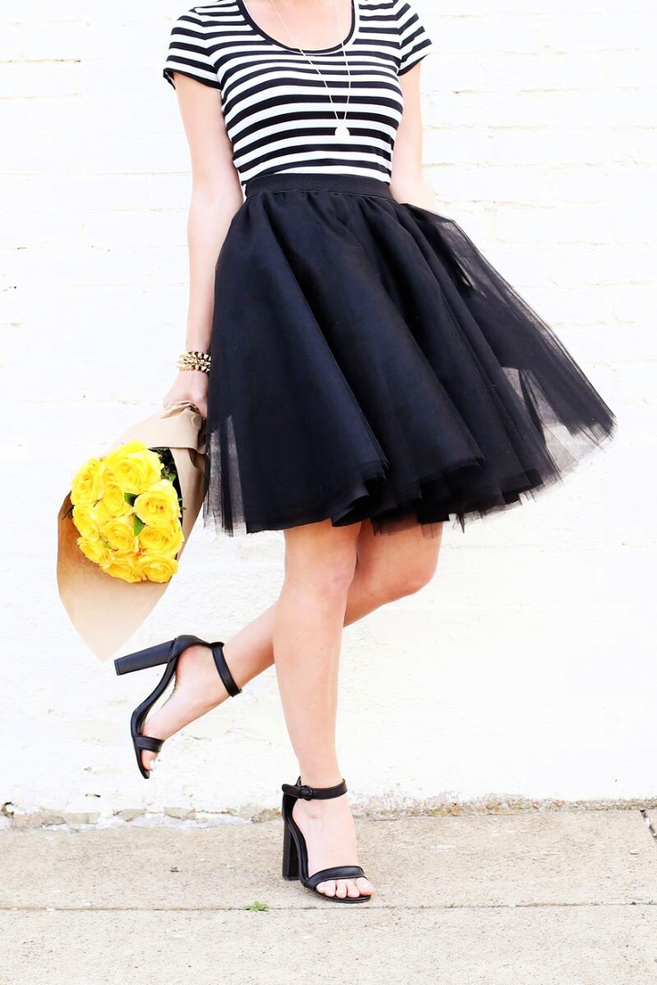 How To Make A Tulle Skirt Diy Tulle Skirt Pattern Free 