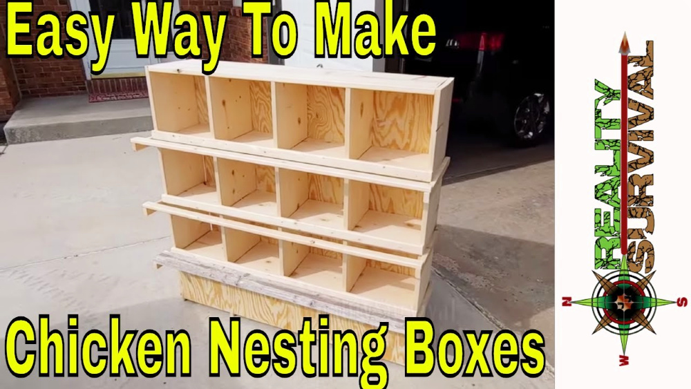 20 Free Plans To Build Chicken Nesting Boxes on Budget - Easy Way To BuilD Chicken Nesting Boxes