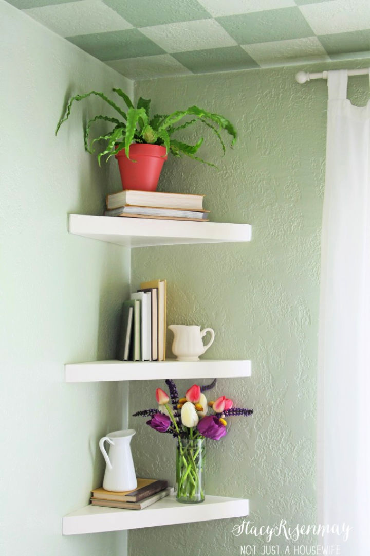 20 DIY Corner Shelf Ideas (How to Build a Corner Shelf)