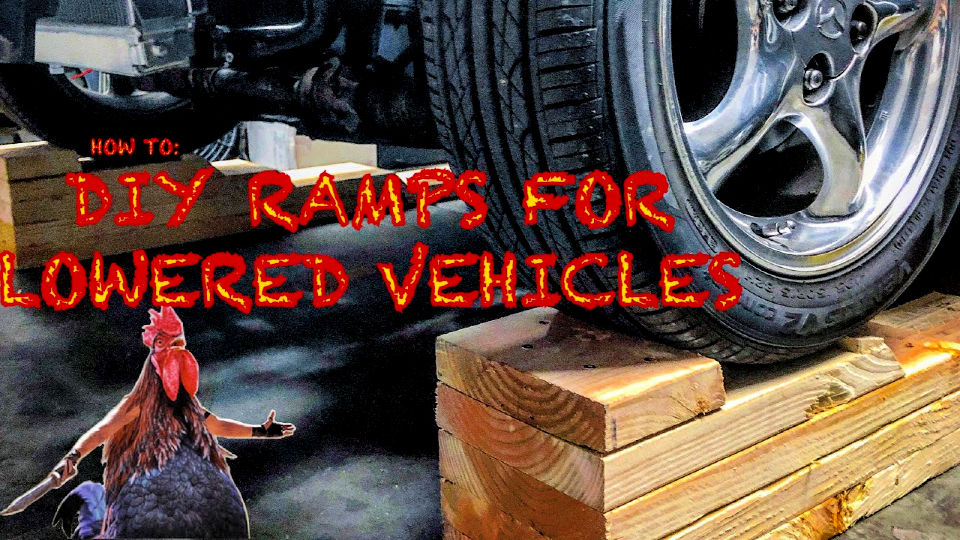 10 Inexpensive Diy Car Ramps You Can Build With Wood