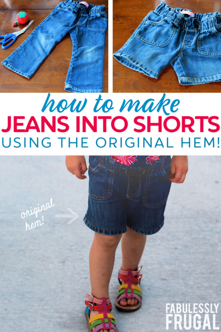 How To Cut Jeans Into Shorts 15 Ways To Try   How To Turn Jeans Into Shorts 