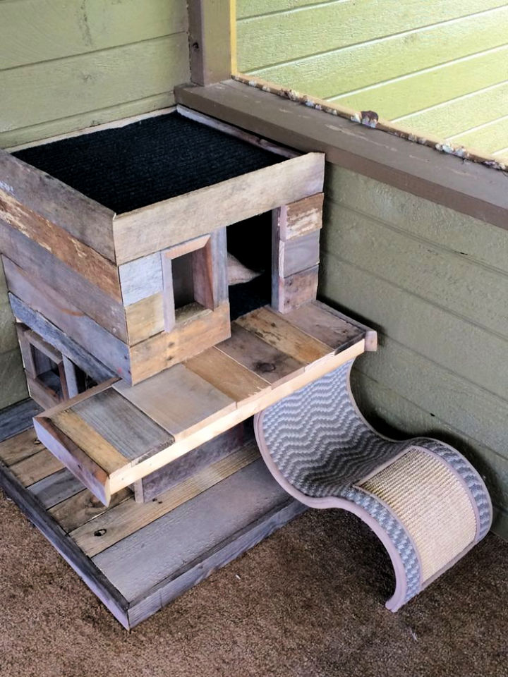 30 Free Diy Outdoor Cat House Plans How To Build 4733