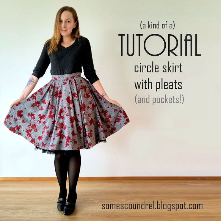 Circle Skirt Pattern: How To Make a Circle Skirt Tutorial