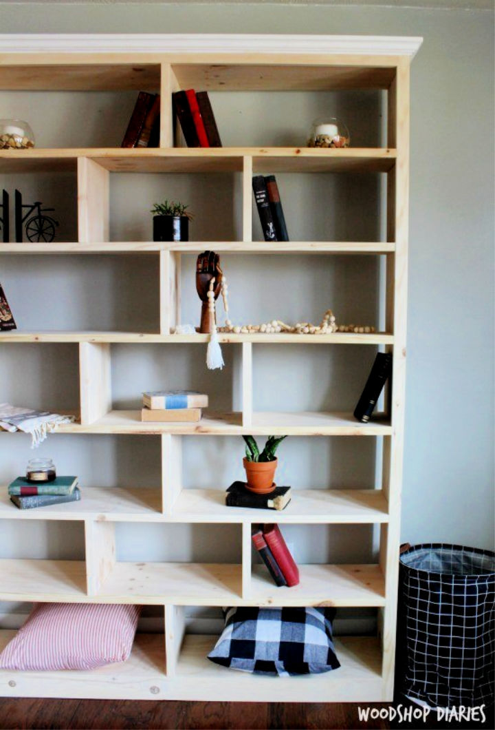 50 Easy DIY Bookshelf Ideas (How to Build Bookshelves)