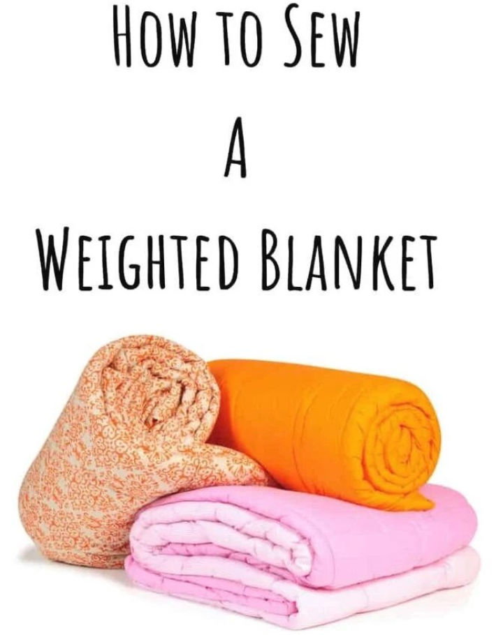 30 Free DIY Weighted Blanket Tutorials To Make at Home