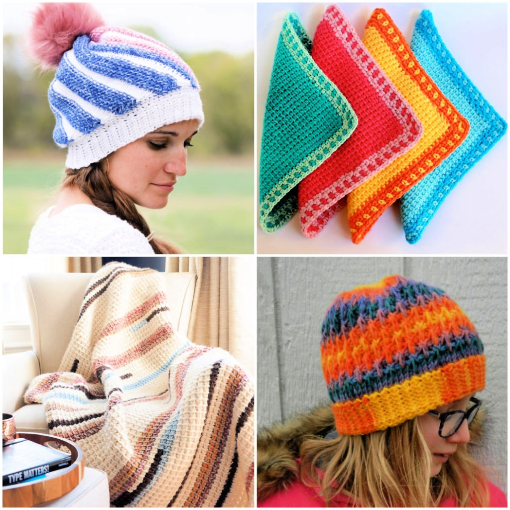 15 Free Tunisian Crochet Patterns