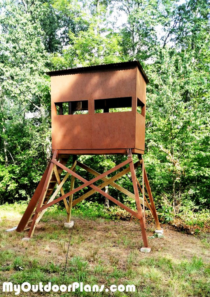 DIY Deer Blind
 15 Free DIY Deer Blind Plans Homemade Hunting Blind