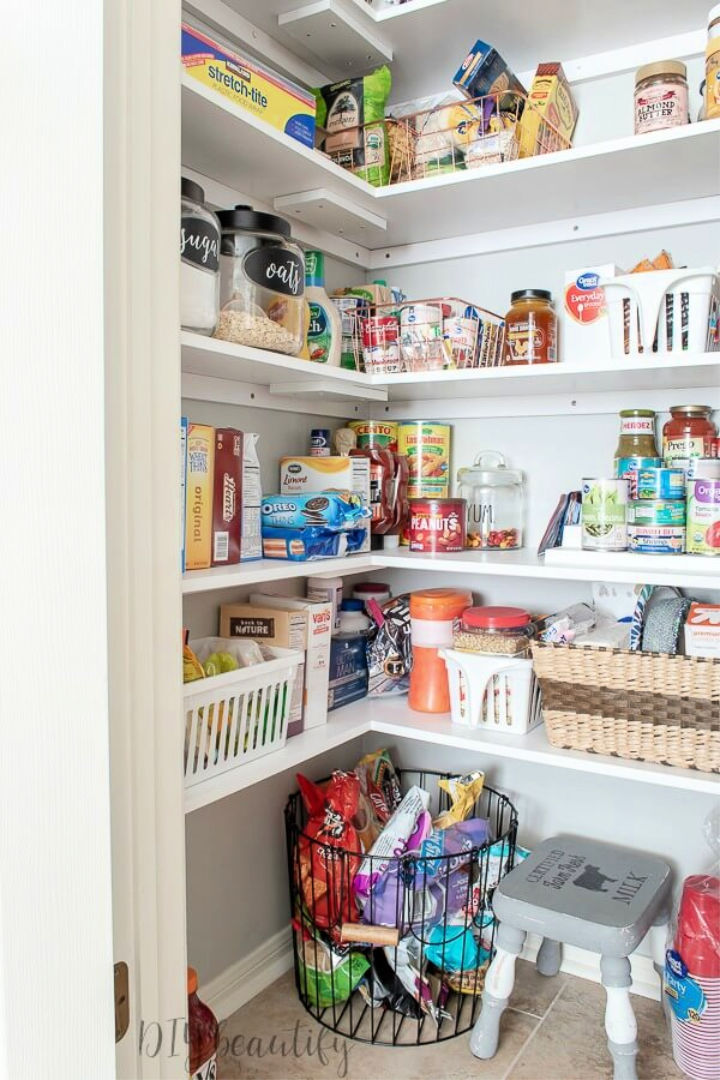 20 DIY Pantry Ideas (How to Build a Pantry)