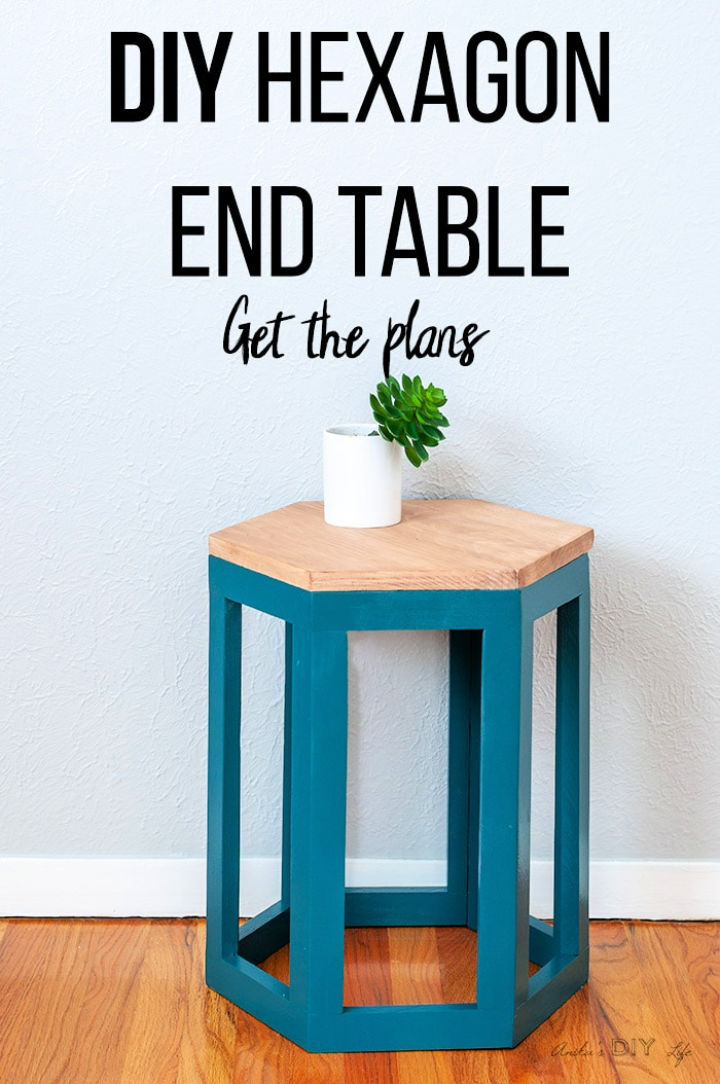 10 Free DIY Farmhouse End Table Plans