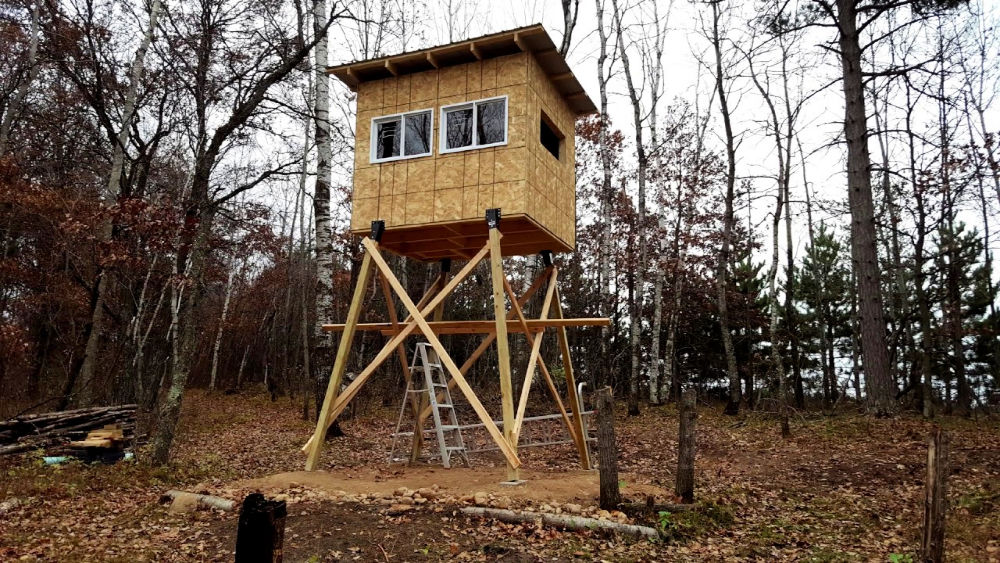 15 Free DIY Deer Blind Plans (Homemade Hunting Blind)