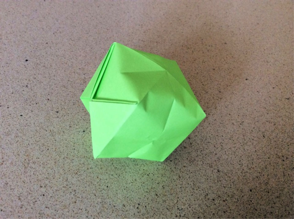 origami balloon step by step