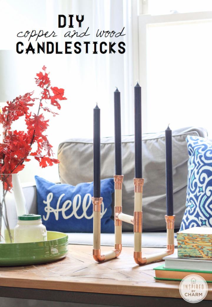 30 Homemade DIY Candle Holders To Make Yours Cheaply