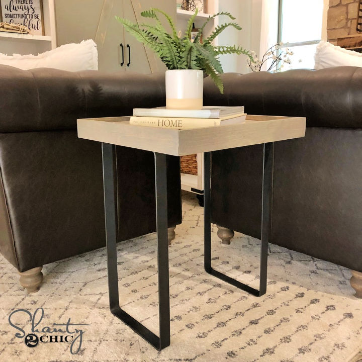 12 Rustic End Tables That You Can DIY By Yourself   Modern Rustic End Tables 