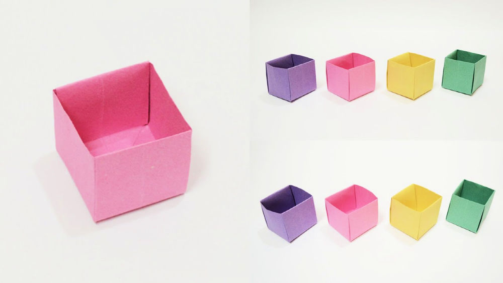 20 Quick and Easy Origami Box Folding Instructions & Ideas