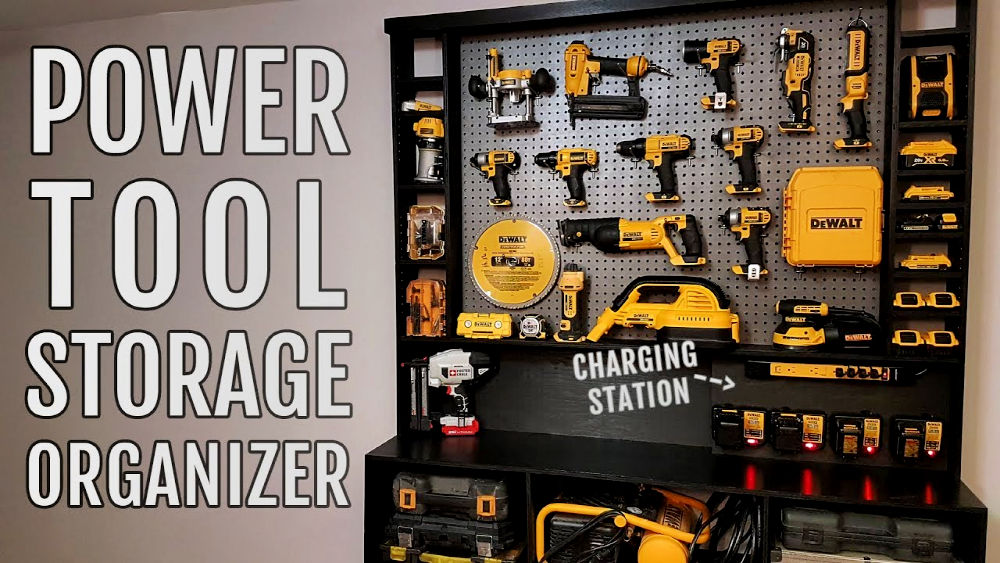 25 Homemade DIY Tool Storage Ideas