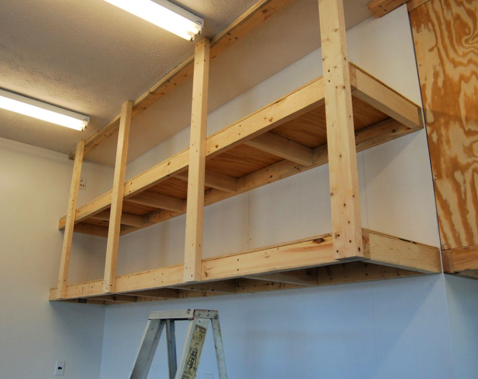 DIY Garage Shelves (30 DIY Garage Shelving Ideas to Try)