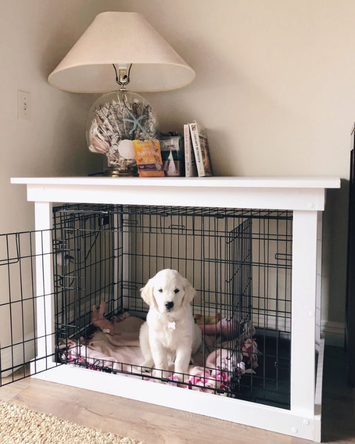 15 Homemade DIY Dog Crate Plans Free