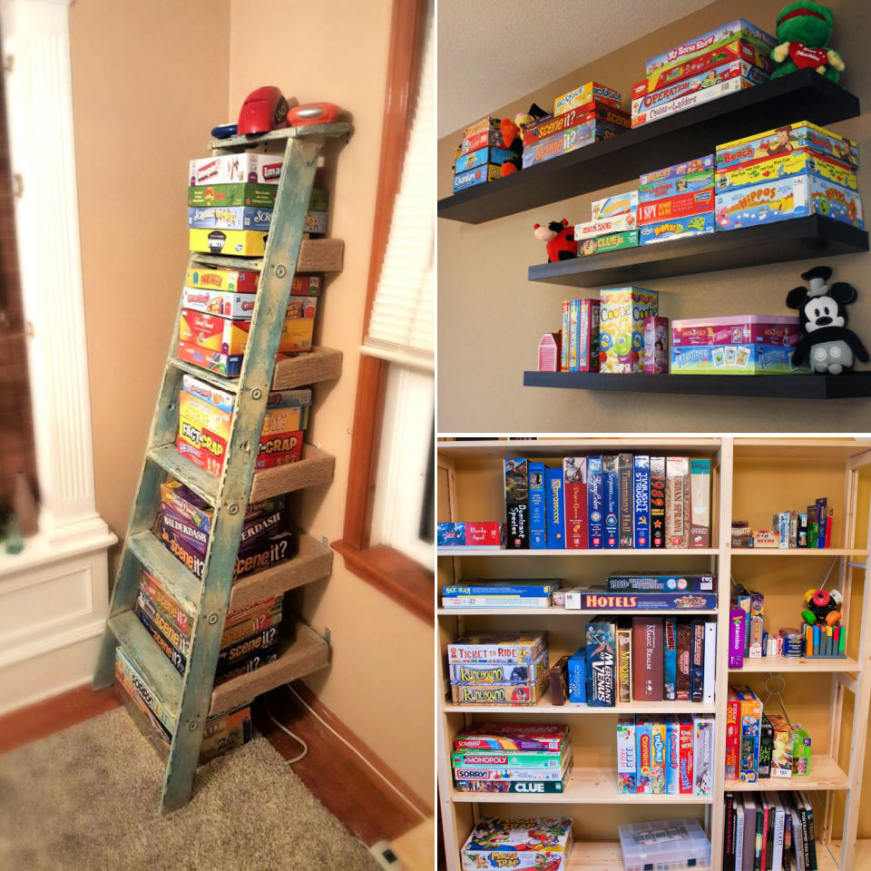 20 Unique Board Game Storage Ideas To Organize Smartly