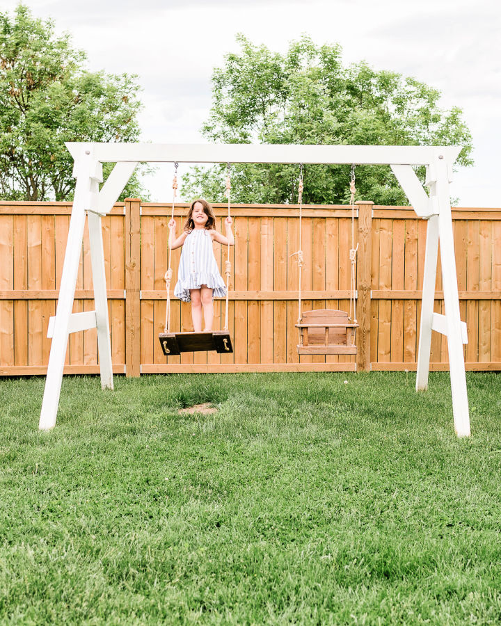 28 Free DIY Swing Set Plans (How to Build a Swing Set)