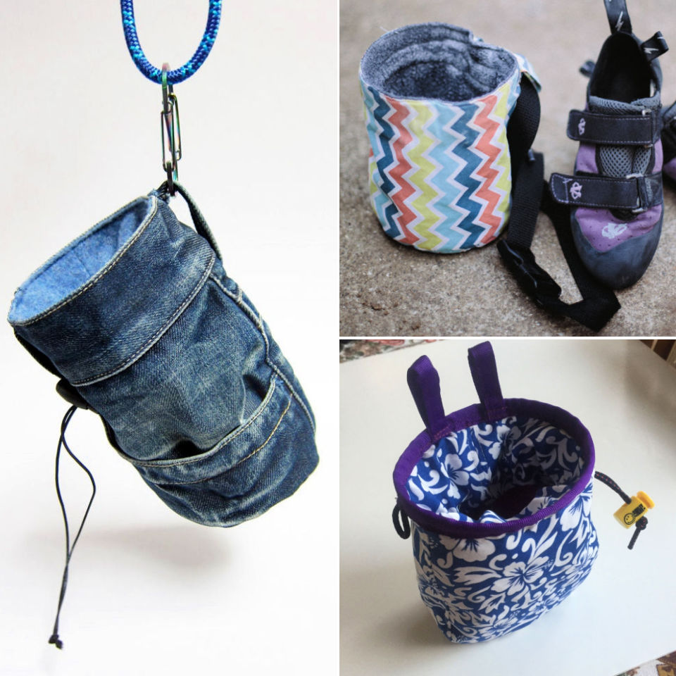 10 Easy DIY Chalk Bag Patterns How to Make a Chalk Bag