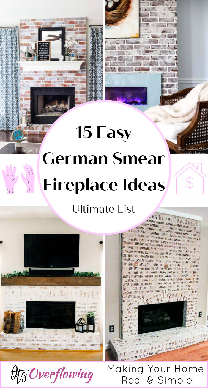 15 Unique German Smear Fireplace Ideas To DIY