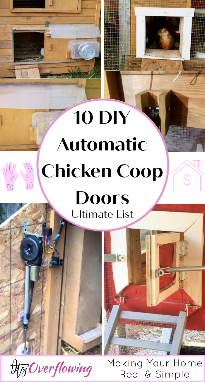 DIY Automatic Chicken Coop Door
 10 DIY Automatic Chicken Coop Door Ideas and Plans