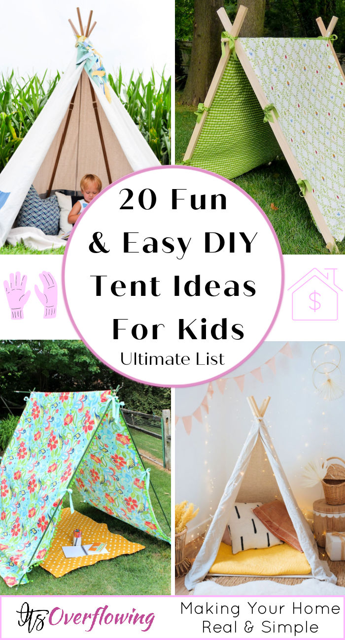 How To Make A Diy Tent For Kids