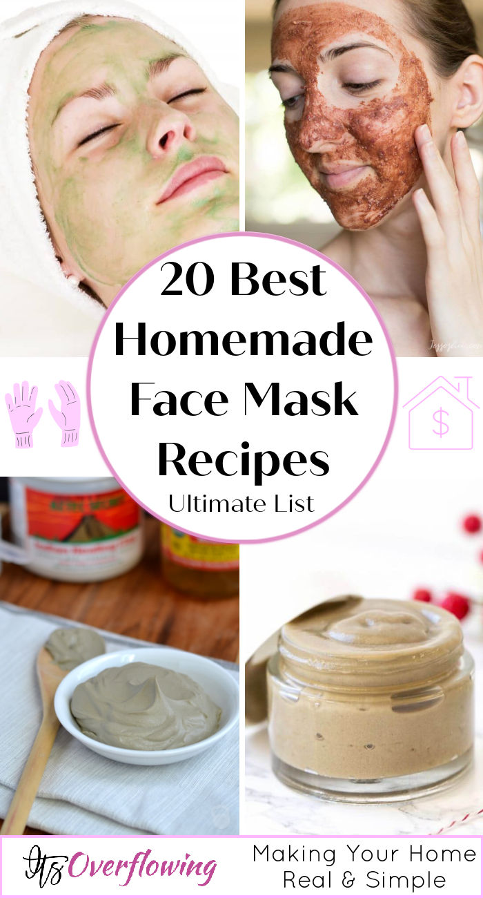 Homemade Face Mask (20 Best DIY Face Mask Recipes)