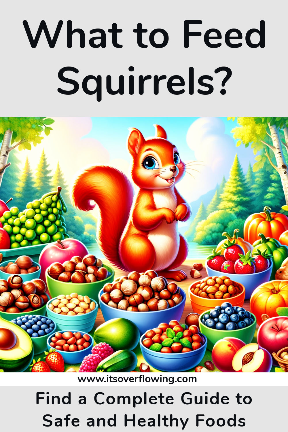 What to Feed Squirrels: Guide to Safe and Healthy Foods